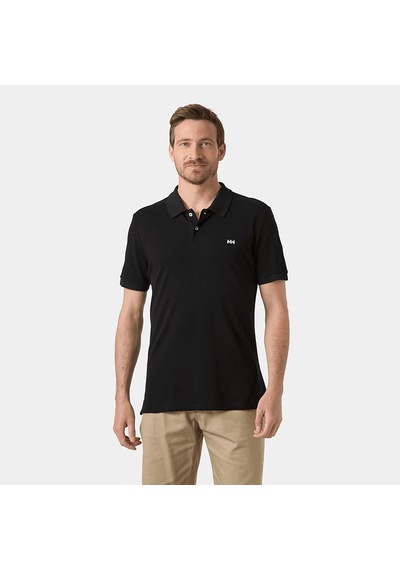 Helly Hansen Erkek Tişört Elba Fıtted Polo T-shırt Hha.54542 Siyah
