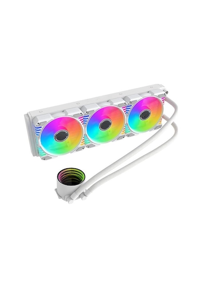 Snt Ss360-3f-w Argb 360mm. Beyaz Sıvı Soğutma Am4 Am5 Lga 1200 1700 20xx