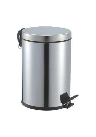 Palex Krom Pedallı Çöp Kovası 8 Litre