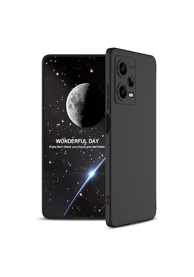 Xiaomi Redmi Note 12 Pro 5g Kılıf Zore Ays Kapak Siyah