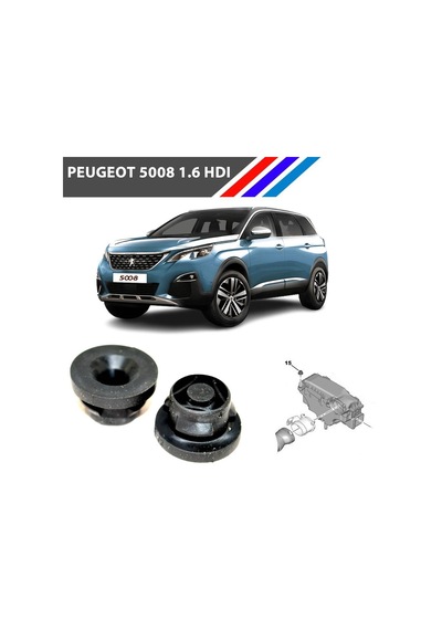 Otozet Peugeot 5008 1.6 Hdı Hava Filtre Kutu Lastiği 2 Adetli Takım 1422a3