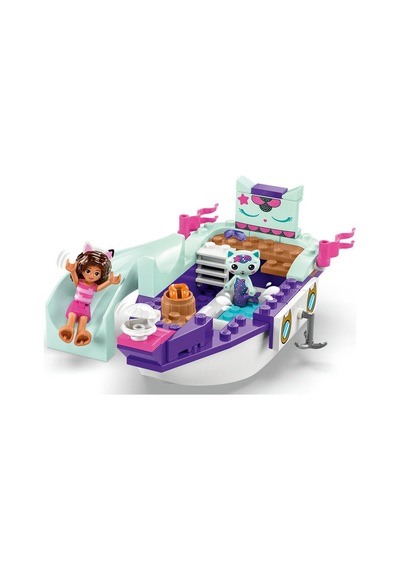 LEGO® Gabbys Dollhouse 10786 Gabby Ve Süslü Kedinin Gemisi Ve Spa 88 Parça