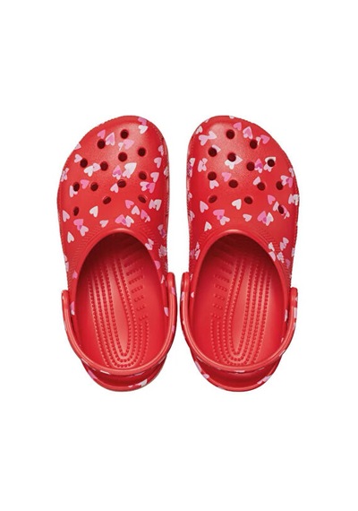 Crocs Classic Vday Clog Kadın Günlük Terlik 209682-6zr Kırmızı Kırmızı