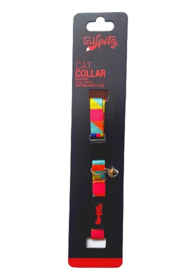 Tailpetz Cat Color Easy & Safety Lock Spirit Ayarlanır Kedi Boyun