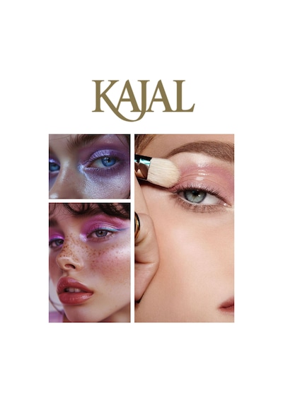Kajal İkili Göz Farı Shimmer Duo Eyeshadow 222 Açık Bej Orman Yeşili