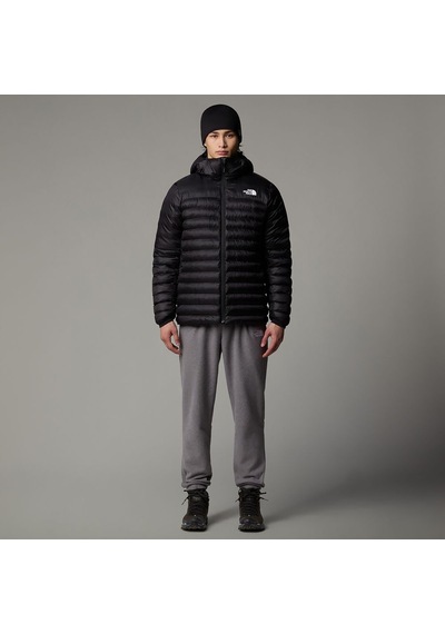 Siyah The North Face Erkek Kaz Tüyü Mont Terra Peak Hoodie Nf0a88 001