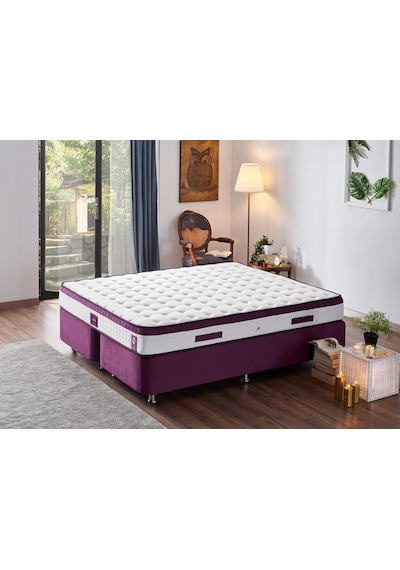 Nironyatak Niron Violet 180X200 Çift Kişilik Gizli Pedli Yatak Full Ortopedi