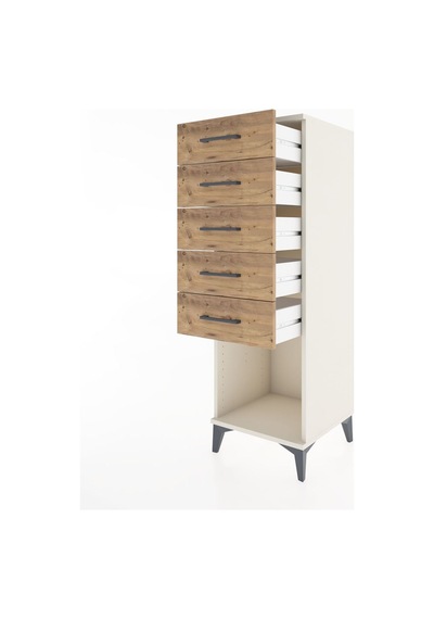 Hyperion Dolap 5 Çekmeceli 44x44x134 Aytaşı-çam Aytaşı Hyperion Dolap 5 Çekmeceli 44x44x134 Aytaşı-çam Aytaşı