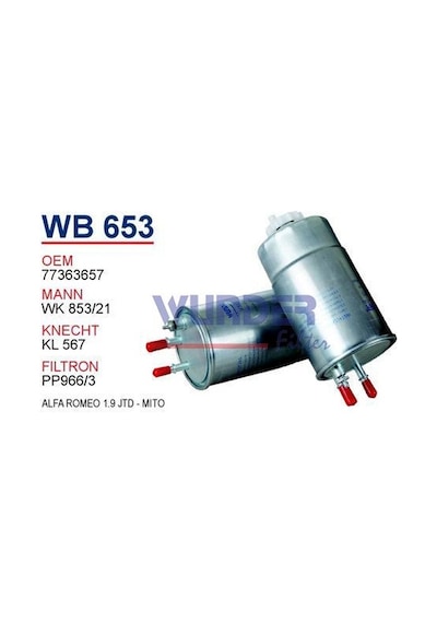 Wb 653 Fiat Doblo 1,9 Jtd-Linea-Grande Punto-Stilo 77363657