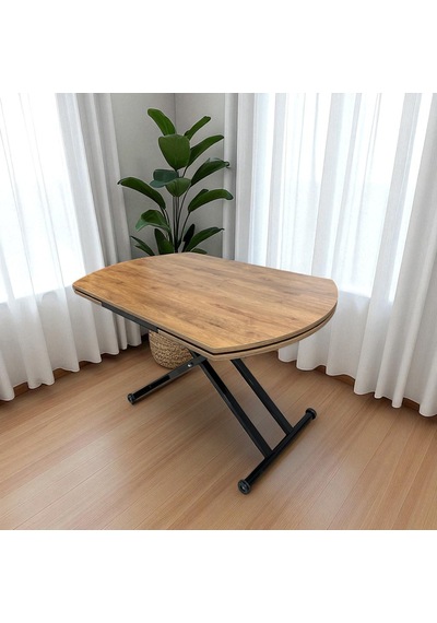 Oval Yan Baştan Açılır Akıllı Masa Üst Tabla Mdf Yüksekliği Ayarlanabilir Pratik Siyah Mekanizmalı Ceviz Oval Yan Baştan Açılır Akıllı Masa Üst Tabla Mdf Yüksekliği Ayarlanabilir Pratik Siyah Mekanizmalı Ceviz