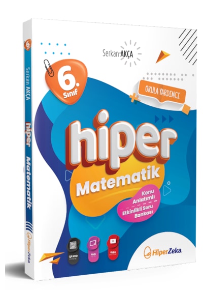 Hiper Zeka 6.sınıf Matematik Konu Anlatımlı Etkinlik Soru Bankası