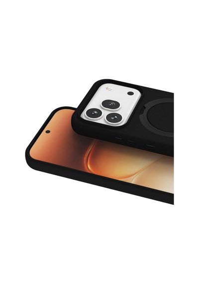 Newface Huawei Honor 600 Pro Regal Magsafe Standlı Kapak Siyah
