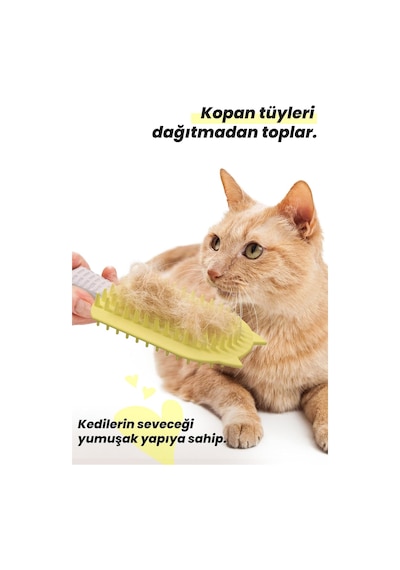 Silikon Kedi Köpek Tarağı Tüy Toplayıcı Tarak Kısa Tüylü Kediler İçin Tüy Toplama Fırçası Tarak,515201797