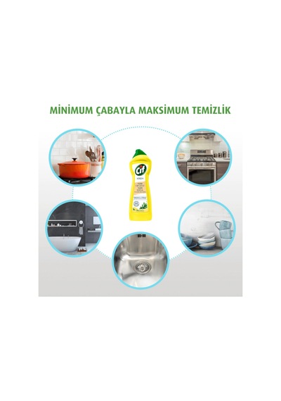 Krem Temizleyici Limon Kokulu 750 Ml Diğer