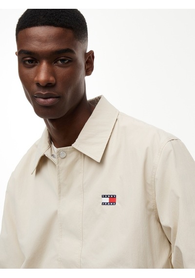 Tommy Hilfiger Tjm Cıty Lıfe Coach Jacket Erkek Bej Mont - Dm0dm22733