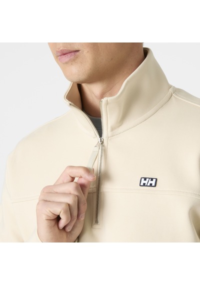 Helly Hansen Koster Sweat 1/2 Zip Erkek Polar-32481 Krem