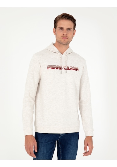 Pierre Cardin Erkek Bej Sweatshirt 50290665-vr011 Bej