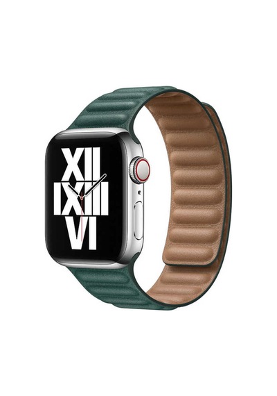 Watch 38mm Uyumlu Krd-34 Deri Bth Kordon Açık Yeşil
