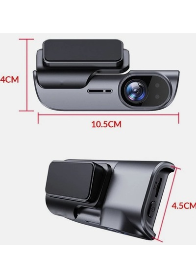 4k Ultra Hd Akıllı Araç İçi Kamera - Wi-fi Bağlantılı, 24 Saat Park Monitörlü, Gece Görüşlü Ve Döngüsel Kayıt Özellikli Sürüş Kayıt Cihazı Dash Cam