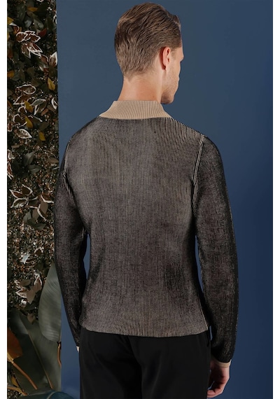 Efor Tr 859 Slim Fit Camel Klasik Triko CAMEL