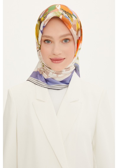 Armine Twill İpek Eşarp 22Ya8713 32