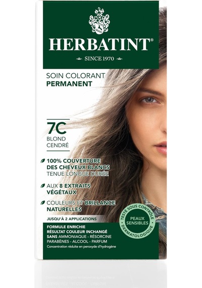 Herbatint 7C Bitkisel Saç Boyası Ash Blonde 150 ML