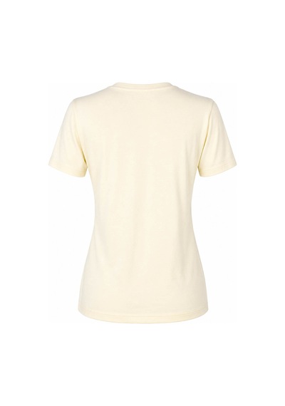 Trender Çapka Baskı Sarı Kadın T-shirt 6720