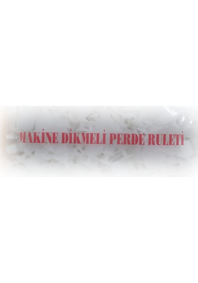 Makine Dikmeli Perde Düğmesi Tül Perde Düğmesi (1000 Adet)