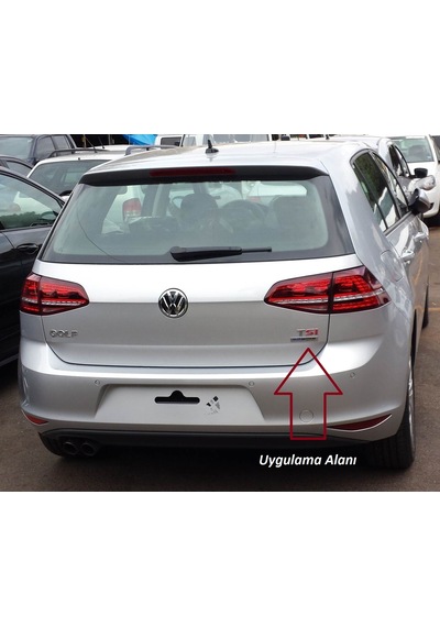 Volkswagen Tsi Bagaj Krom Metal 3M 3D Logo Amblem (549121442)