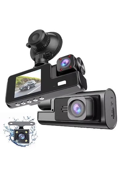 3 Kameralı 1080p Fullhd Ekranlı Geri Görüş Kameralı Araç Kamerası 3 Kameralı 1080p Fullhd Ekranlı Geri Görüş Kameralı Araç Kamerası