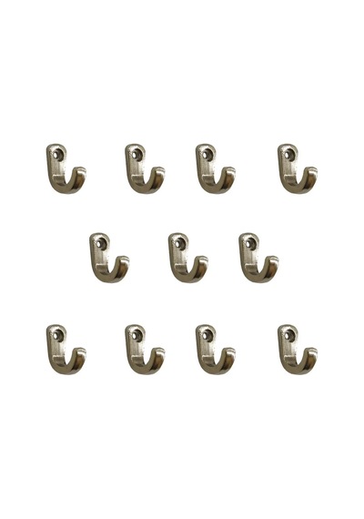 Tekli Anahtar, Bijuteri, Vitrin, Dekor Askısı - Nikel, 10x18x22 Mm Diger