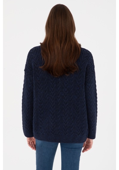 U.S. Polo Assn. U.s. Polo Assn. Kadın Lacivert Hırka Triko 50314775-vr033