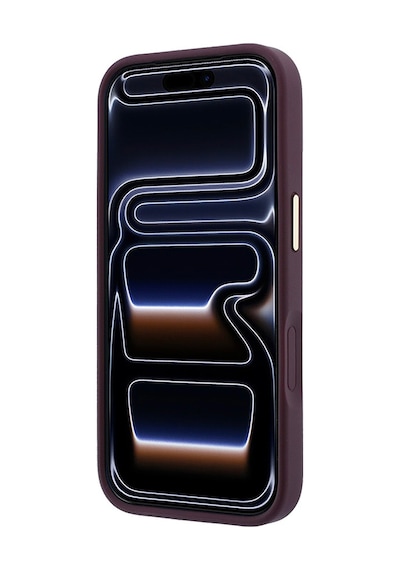 Apple Uyumlu iPhone 18 Pro Max Kılıf Guess Lisanslı M-safeli Klasik Yazı Ve 4g Logolu Pu Deri Peony Kapak Bordo