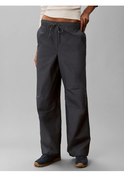 Calvin Klein Cotton Rıpstop Pull, Ceg Gri Kadın Eşofman Altı