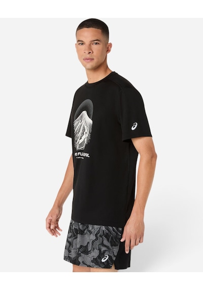 Asics Fujıtraıl Logo Ss Top Erkek Siyah Kısa Kollu Tshirt 2011d527-001