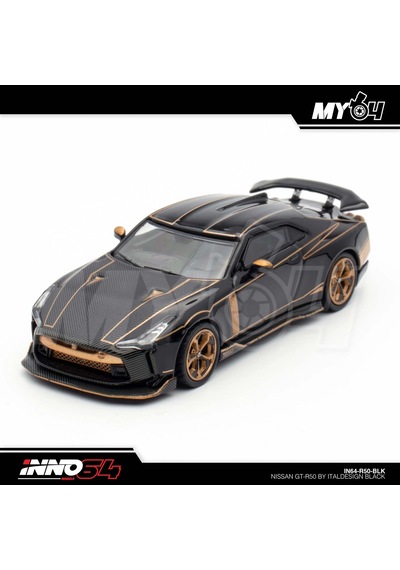 Inno 1/64 Nissan Gt-r50 By Italdesign Black Çok Renkli