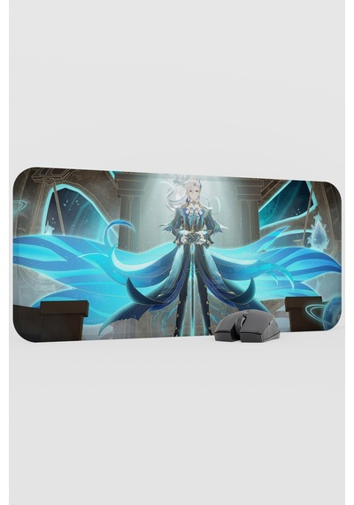 Neuvillette Genshin Impact Anime Gacha V4 - 70x30 Xl Gaming Mouse Pad Fare Altlığı