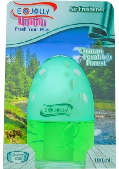 E-jolly Junior Kavanoz Şişe Oto Kokusu Orman Ferahlığı 100ml