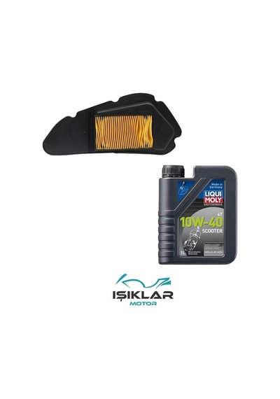 Rks Vrs 125 Liqui Moly Yağ Ve Hava Filtre Bakım Seti Bs0009
