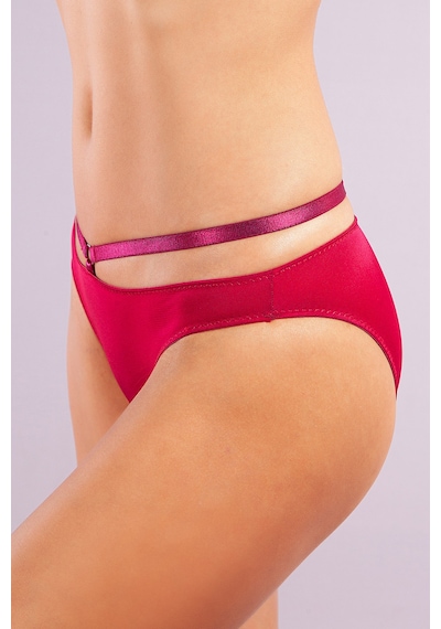 Etiler Collection Golshan Gorbus Mini Slip, Kadın Micro Bel Şeritli Şarap Renkli Külot Çok Renkli