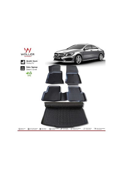 Mercedes Cla Paspas Bagaj Havuzu 2013 2018 Arası 3D Wöller