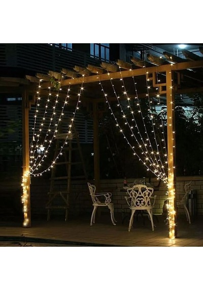 2 x 2 Metre 320 Led 8 Fonskiyonlu Dekoratif Led Günışığı Perde