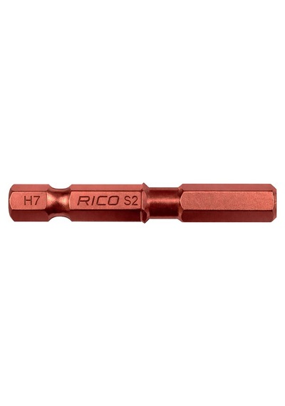 Rıco 1/4 H7 Allen Bits Uç Mıknatıslı Kırmızı 50 Mm