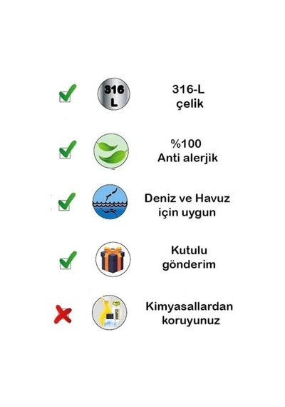 Işıklı Kutulu Damla Çelik Kolye Sns2061 Gold