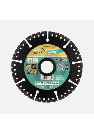 Wolfcraft Elmas Pro Turbo Disk Multi Ø125 Mm