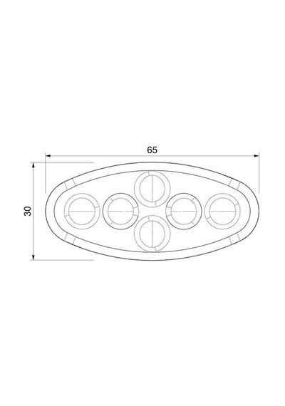 Sanell Animasyonlu 12-24V Universal Elip 4 Led Dış Makan Uyumlu Sarı SBEF4Y
