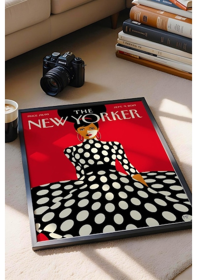 The New Yorker Çerçeveli Tablo September 9 2019