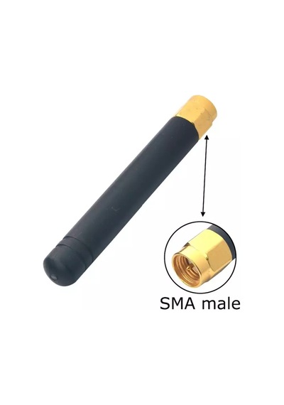 Gsm Anten 3dbi 433-900-1800mhz Geniş Bant Sma Erkek Konnektörlü