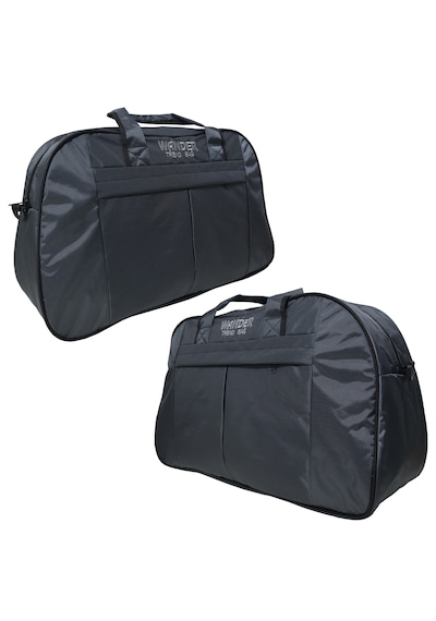 Bag Trend Bt Büyük Boy Seyahat Çantası İmperteks Kumaş Suya Dayanıklı 3 Gözlü Omuz Askılı Spor Ve Valiz Çantası Gri
