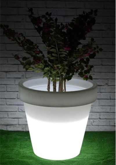 Led Işıklı Ø90cm Saksı
